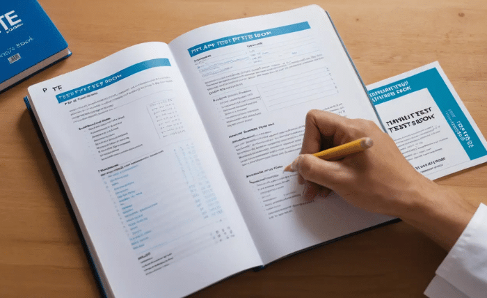 pte test book