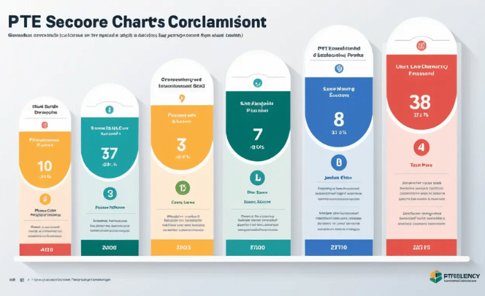 pte score chart