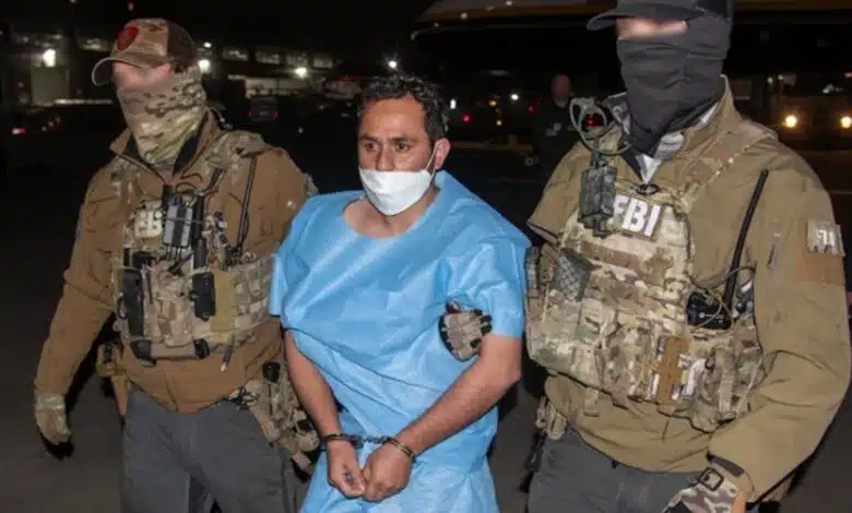 The suspect of Abbey Gate's terror makes the first appearance of the Court after extradition for us